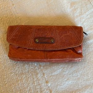 Fossil brand leather wallet